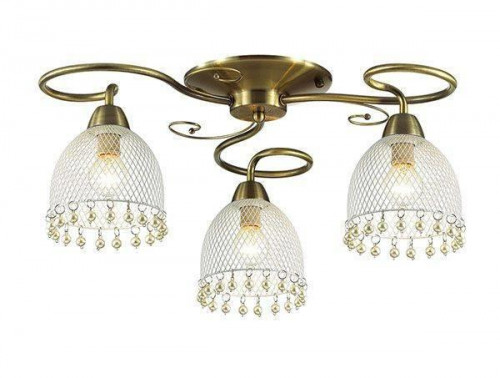потолочная люстра lumion agnessa 3269/3c белая в Королёве