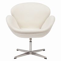 кресло swan chair кремовое в Королёве