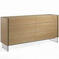 комод широкий cp1712-c-oak от angel cerda орех в Королёве