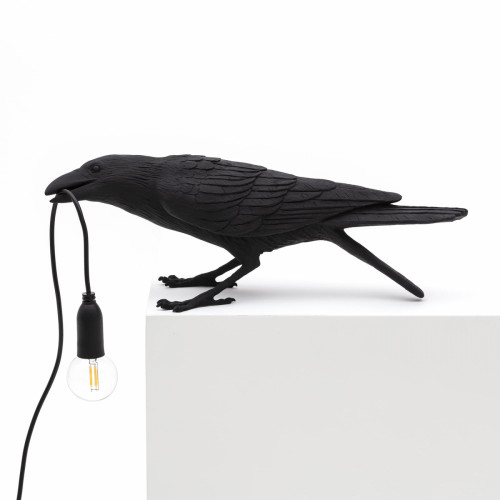 настольная лампа bird black playing от seletti в Королёве