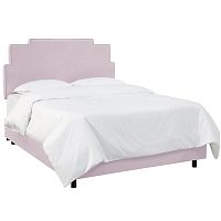 кровать двуспальная 160х200 розовая paxton lilac linen в Королёве