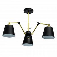 потолочная люстра mw-light таун 5 691011403 черная в Королёве