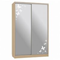 шкаф-купе для спальни mebelson гранд 4-600 бабочки в Королёве