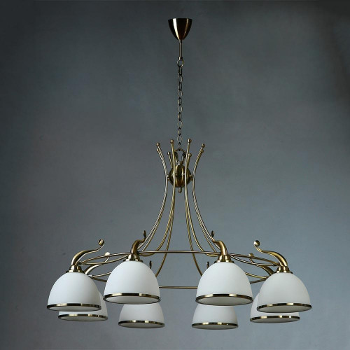 подвесная люстра brizzi ma02401ca/008 bronze в Королёве