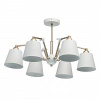 потолочная люстра mw-light таун 6 691011906 белая в Королёве