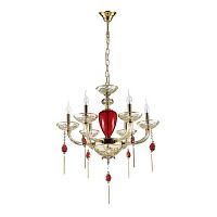 подвесная люстра odeon light donna 3927/6 в Королёве