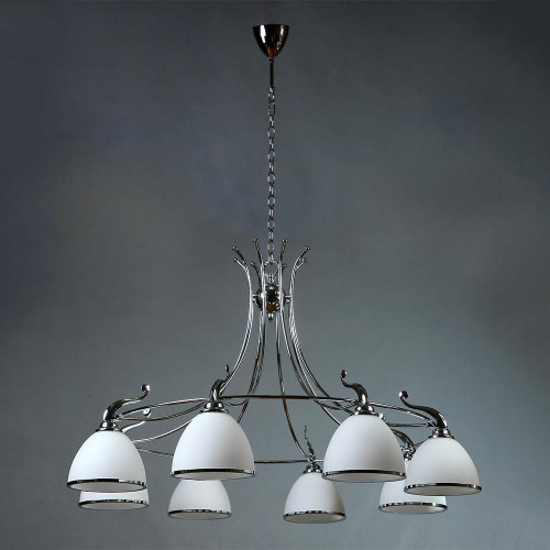 подвесная люстра brizzi ma02401ca/008 chrome в Королёве