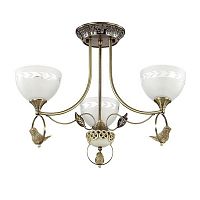 потолочная люстра lumion horas 3403/3с белая в Королёве