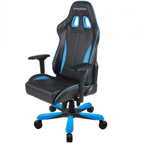 кресло геймерское dxracer king ks57 черно-синее в Королёве