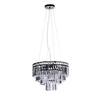 дизайнерская подвесная люстра spot light aurora 9019828 черная в Королёве