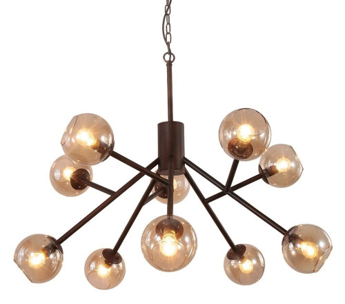 подвесная люстра crystal lux bueno sp-pl10 в Королёве