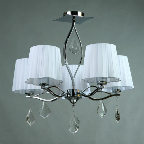 подвесная люстра brizzi bx03203/5 chrome в Королёве