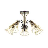 потолочная люстра lumion ingrid 3776/5c золото в Королёве