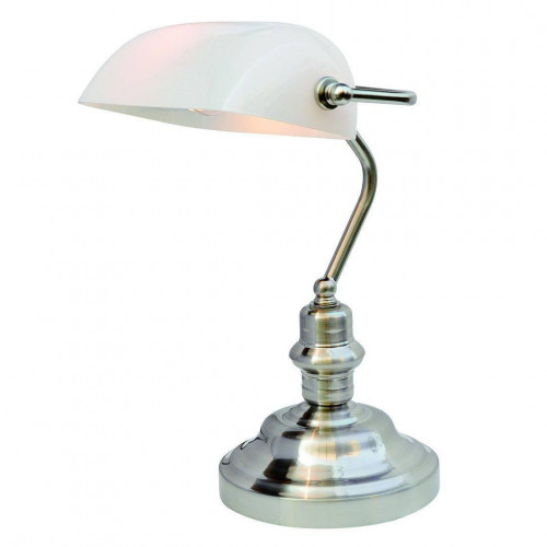настольная лампа arte lamp banker a2491lt-1ss в Королёве