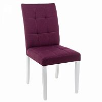 стул деревянный madina white / fabric purple в Королёве