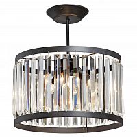 потолочная люстра vitaluce v5129-1/3pl черная в Королёве