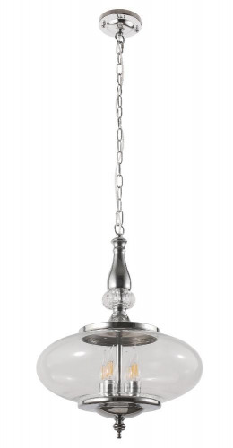 подвесной светильник crystal lux miel sp4 chrome в Королёве
