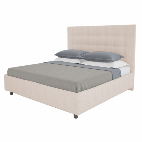 кровать двуспальная 160х200 светло-бежевая royal black в Королёве