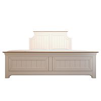 бежевая двуспальная кровать 160х200 olivia в Королёве