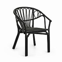 кресло corynn из ротанга черное cc0699fn01 от la forma (ex julia grup) в Королёве