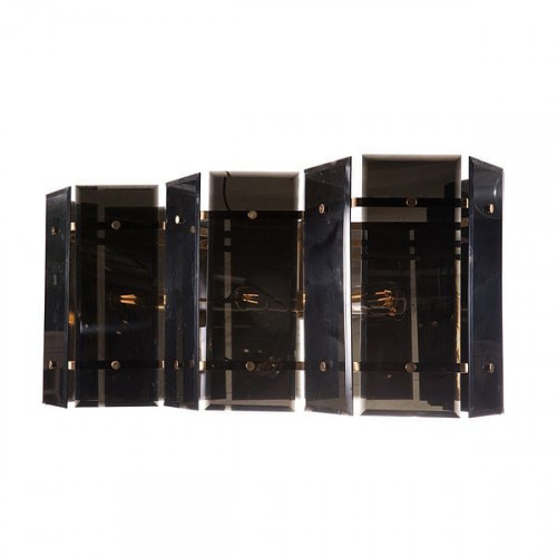 люстра colorgloss чёрная, золото в Королёве