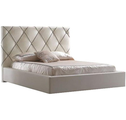 кровать двуспальная 160х200 бежевая kalibry в Королёве