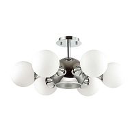 потолочная люстра odeon light miolla 3972/7c белая в Королёве