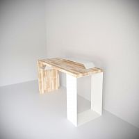 стол рабочий письменный с подставкой для монитора ecocomb-2 в Королёве
