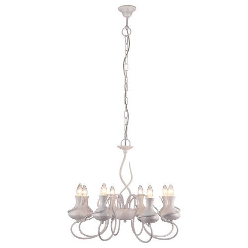 подвесная люстра arte lamp vaso a6819lm-8wh в Королёве