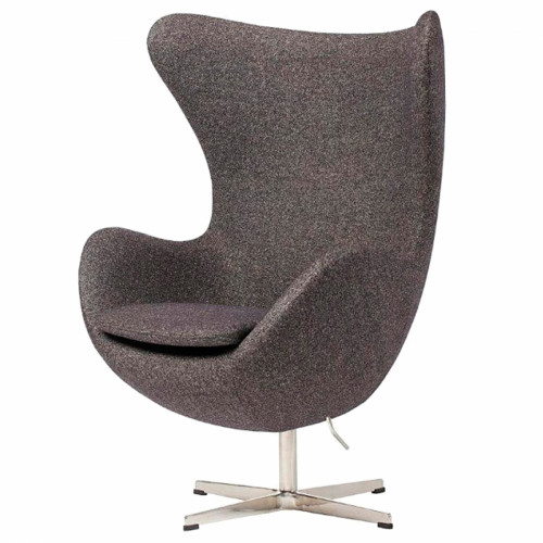 кресло egg chair серое в Королёве