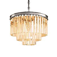 подвесной светильник odeon 6 chrome/amber от delight collection в Королёве