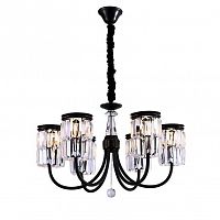 подвесная люстра newport 31106/c black+gold в Королёве