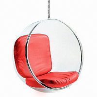 кресло bubble chair красное в Королёве