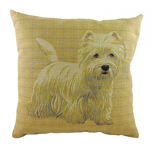 подушка с фото белого терьера westie в Королёве