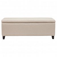 оттоманка dean upholstered storag бежевая в Королёве