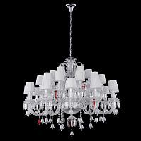 подвесная люстра crystal lux princess sp30 белая в Королёве