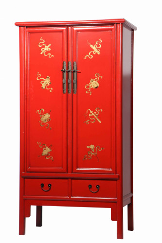 шкаф gudong красный с золотом в Королёве
