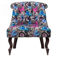 кресло мягкое amelie french country chair бабочки в Королёве