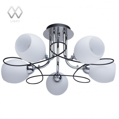 потолочная люстра mw-light альфа 324013405 белая в Королёве