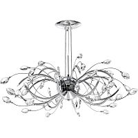 подвесная люстра lightstar tenalia 747164 хром в Королёве
