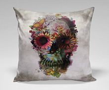 подушка flower skull by ali gulec в Королёве