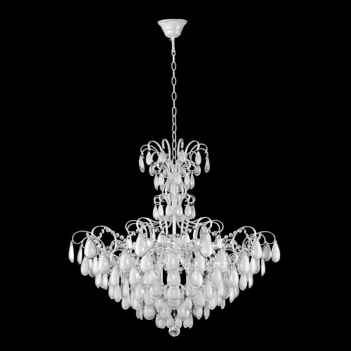 подвесная люстра crystal lux sevilia sp9 silver в Королёве