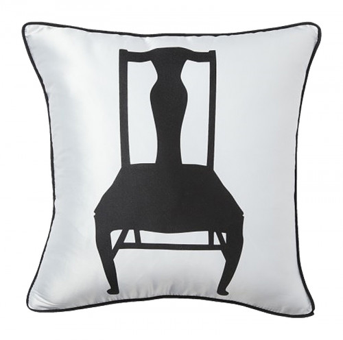 подушка с изображением стула chair white в Королёве