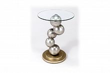 стол журнальный silver balls хром в Королёве