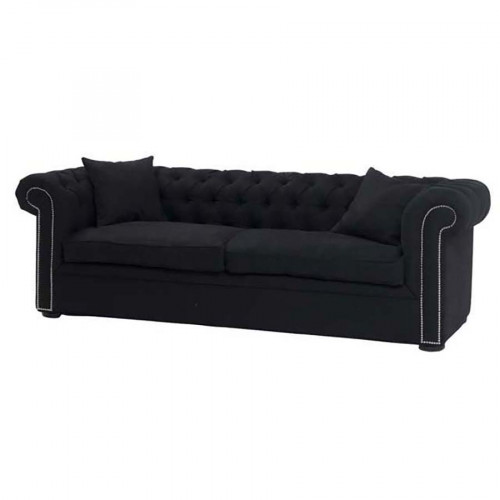 диван black linen прямой черный в Королёве