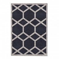 ковер ashton steel 150x220 серый в Королёве