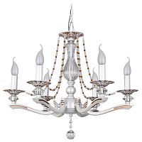 подвесная люстра idlamp eloisa 259/6-whiteplatina в Королёве