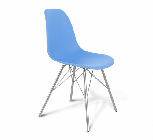 стул dsr голубой s37 (eames style) в Королёве