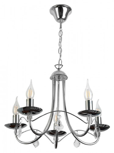 подвесная люстра toplight lily tl6020d-05ch в Королёве