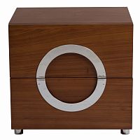 тумбочка stella walnut коричневая в Королёве